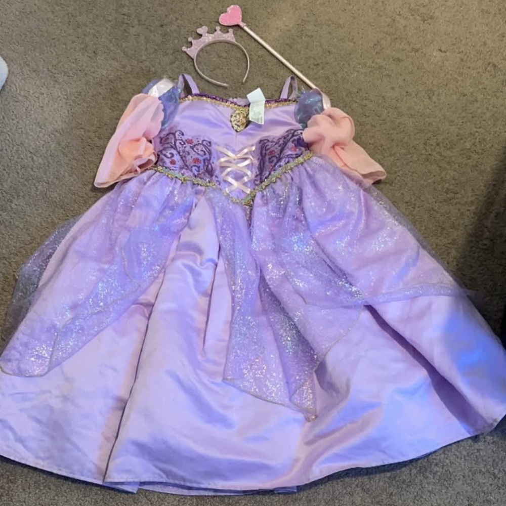 Kids Princess Costume in Purple